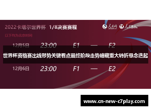 世界杯资格赛出线形势关键看点最终阶段走势暗藏重大转折悬念迭起